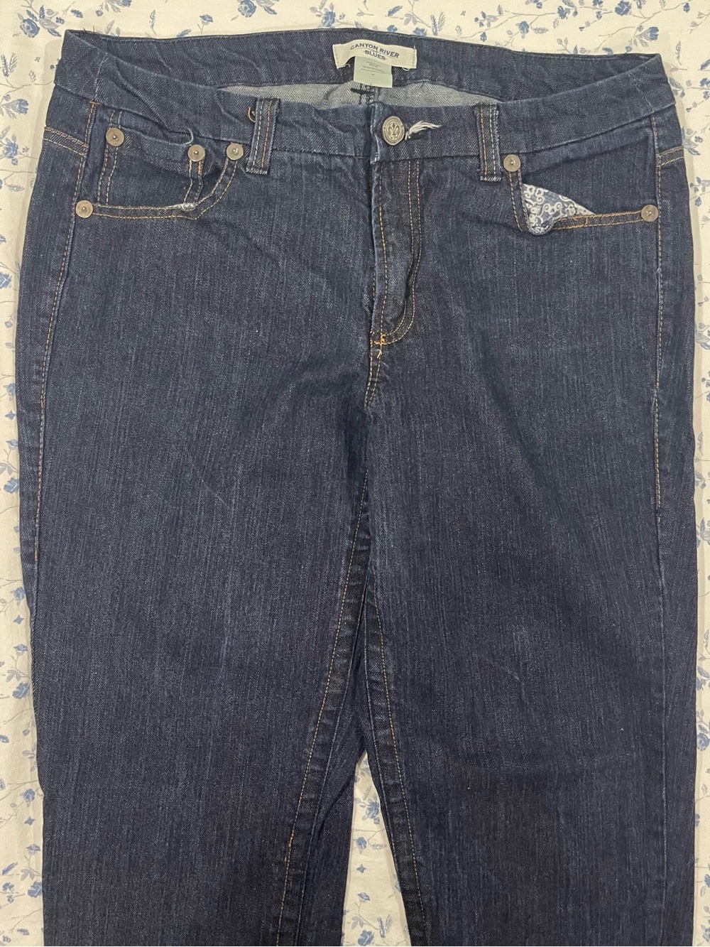 Canyon River Blues Women’s Dark Blue Straight Leg Jeans